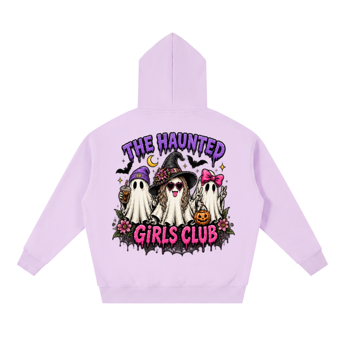 The Haunted Girls Club Boxy Oversized Hoodie | Haven Halloween Collection