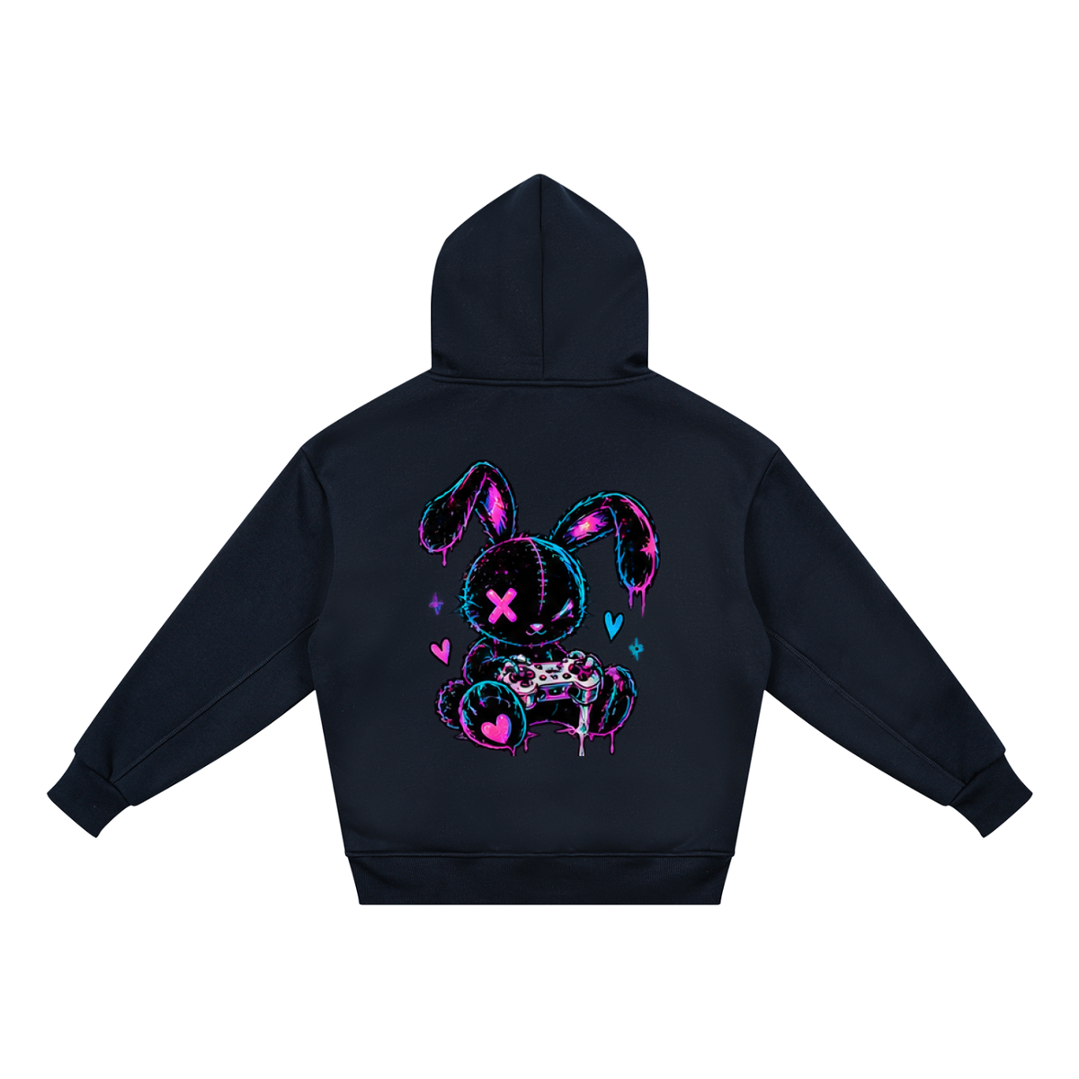 Haven x Pixel Riot Kids — Neon Chaos Hoodie
