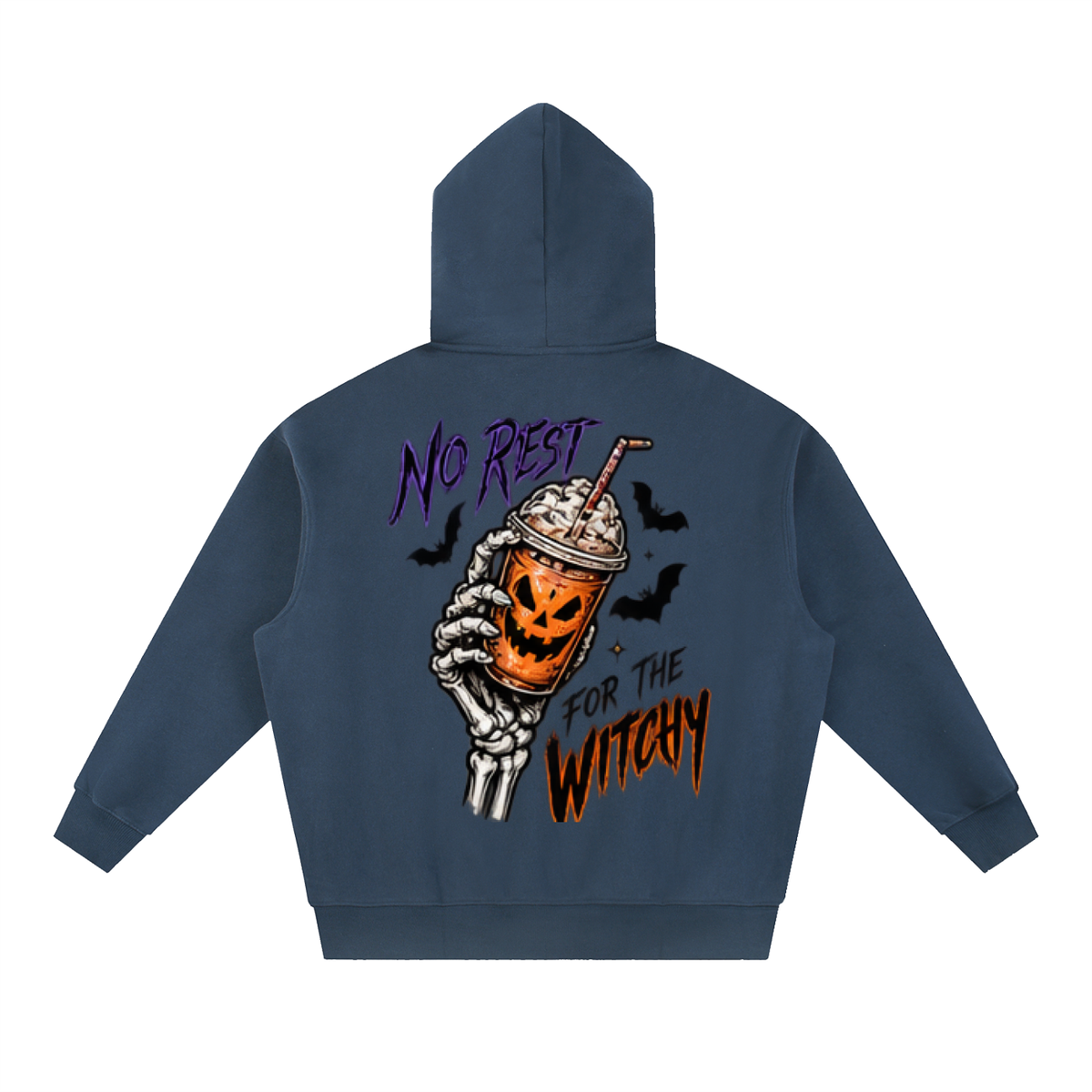 No Rest for the Witchy Boxy Oversized Hoodie | Haven Halloween Collection