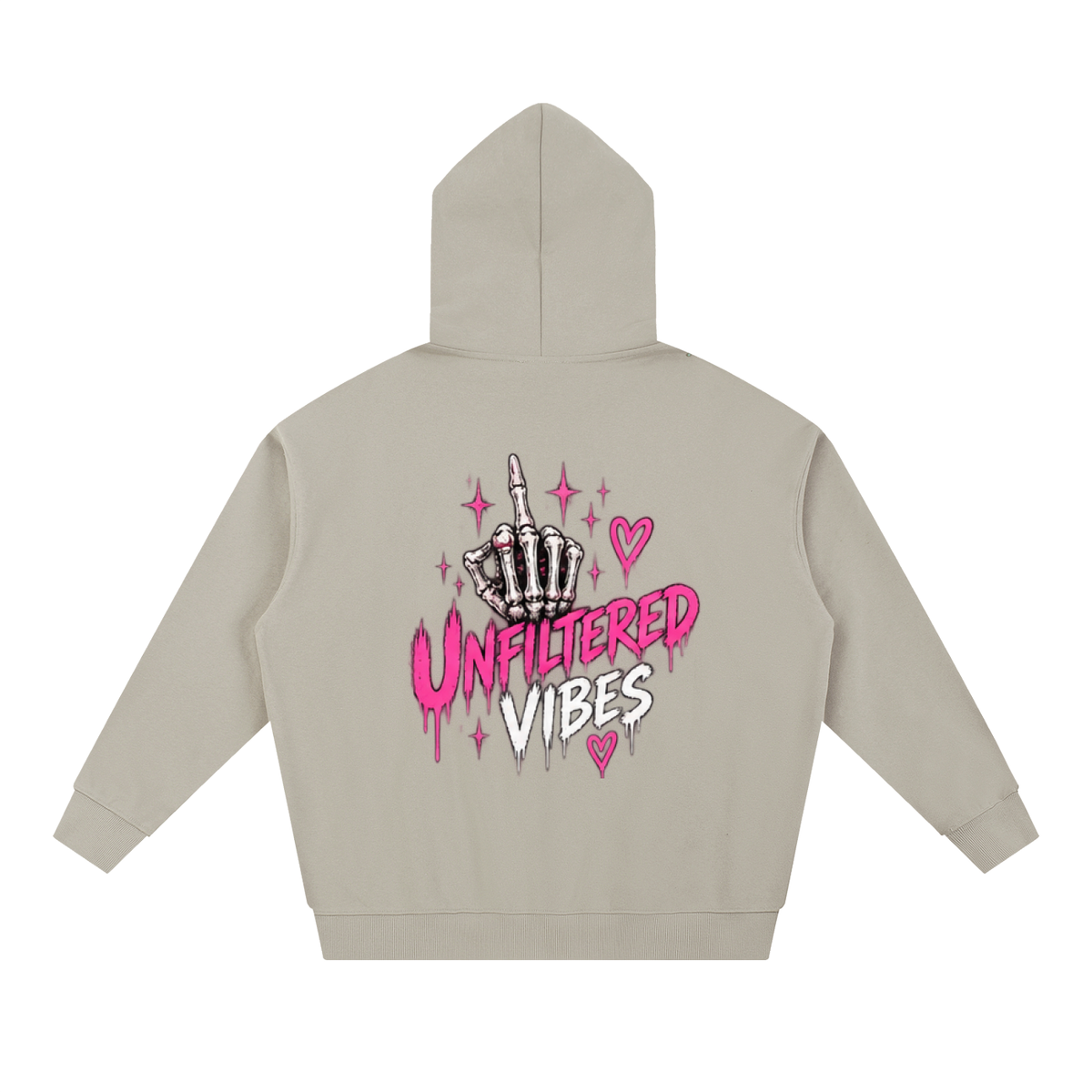 Unfiltered Vibes Oversized Hoodie | Haven Unfiltered Collection