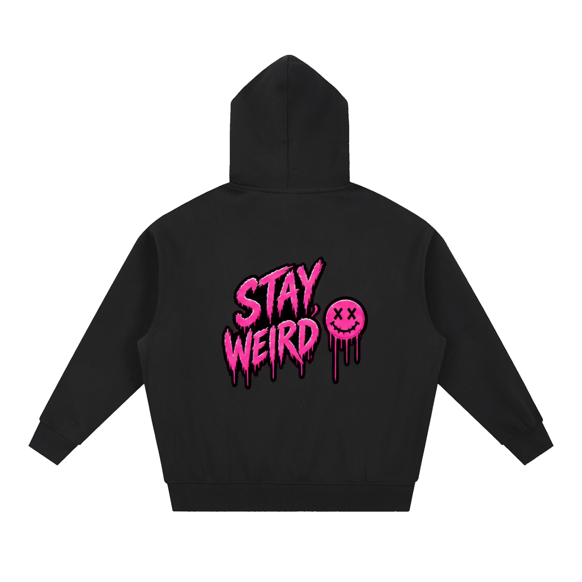 Stay Weird Boxy Oversized Hoodie | Haven Unfiltered Collection