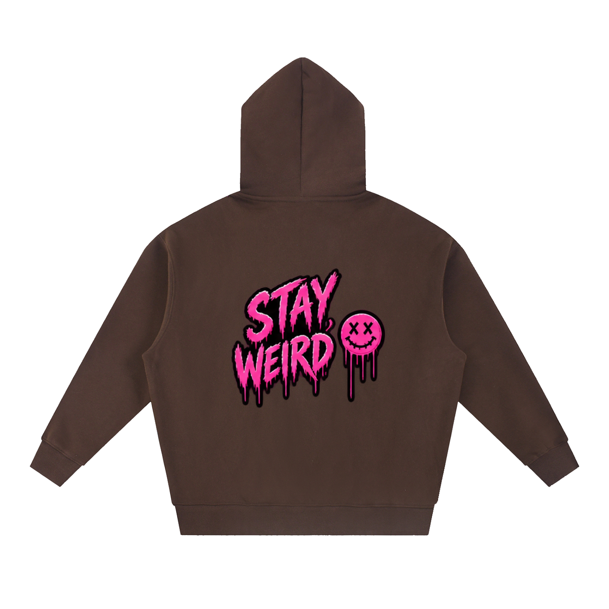 Stay Weird Boxy Oversized Hoodie | Haven Unfiltered Collection