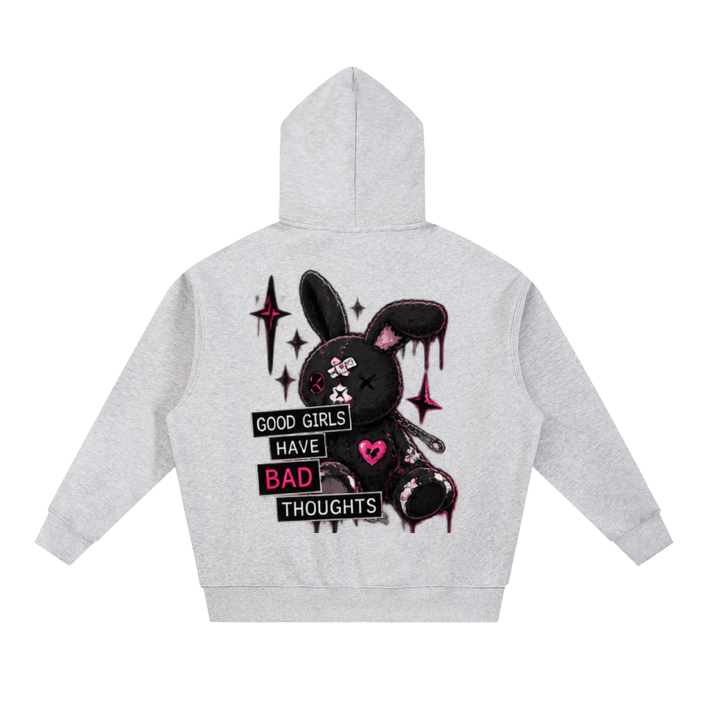 Good Girls Have Bad Thoughts Oversized Hoodie | Haven x Static Hearts Collab