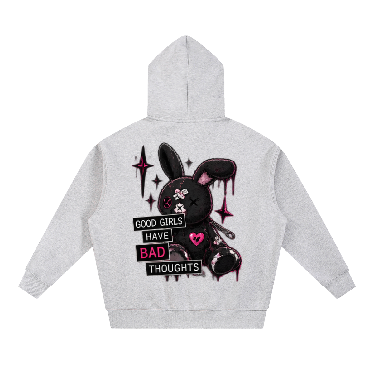 Good Girls Have Bad Thoughts Oversized Hoodie | Haven x Static Hearts Collab