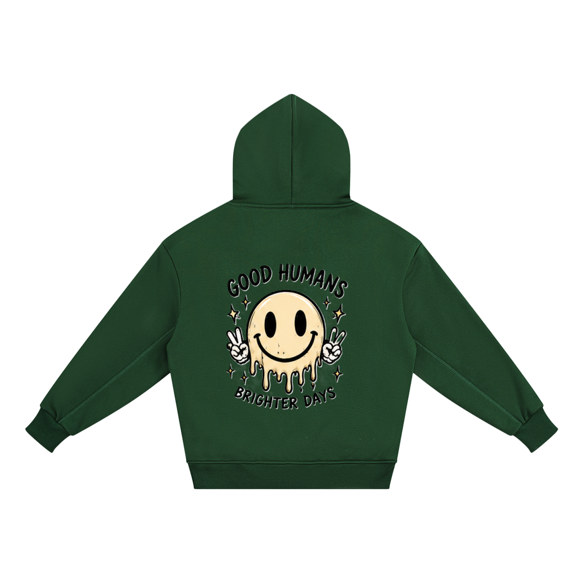 Good Humans Make Brighter Days Kids Hoodie | Little Haven Collection