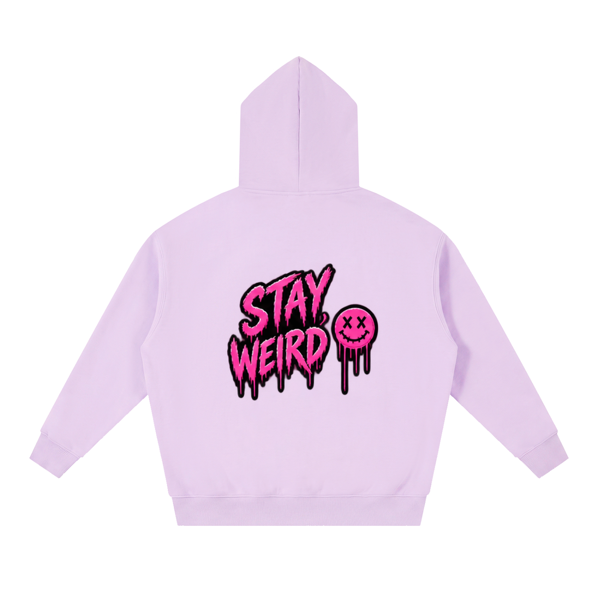 Stay Weird Boxy Oversized Hoodie | Haven Unfiltered Collection