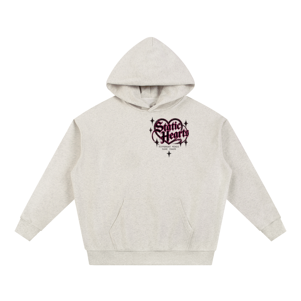 Haven X Static Hearts – Pretty Broken, Still Here Adult Hoodie