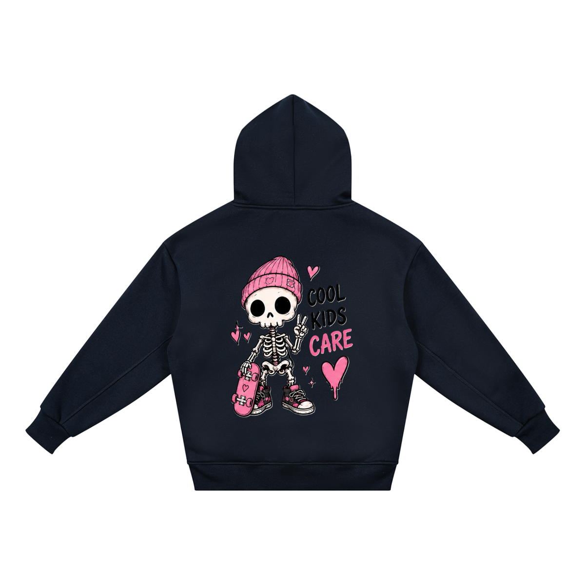 Cool Kids Care Skeleton Kids Hoodie | Little Haven Collection