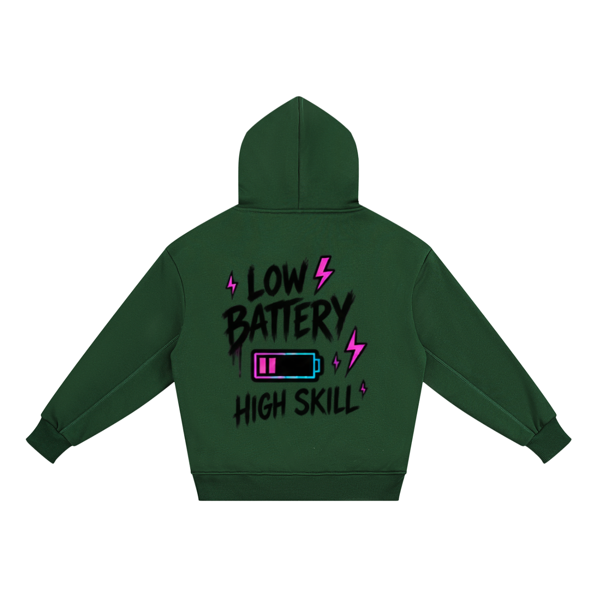 Haven x Pixel Riot Kids — Low Battery High Skill Hoodie