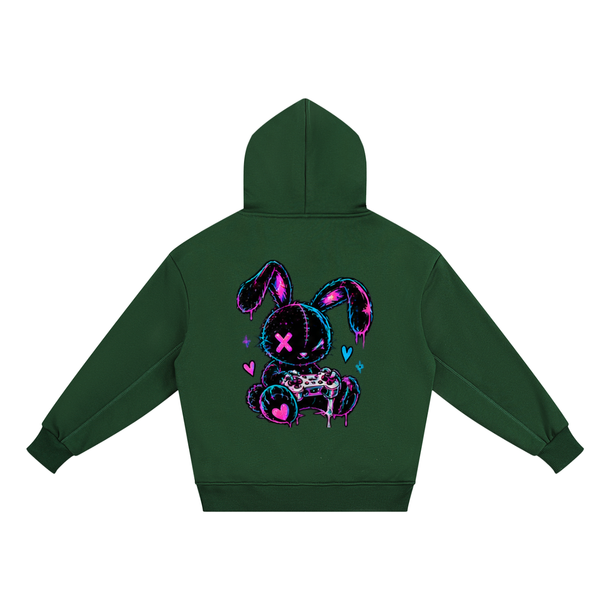 Haven x Pixel Riot Kids — Neon Chaos Hoodie