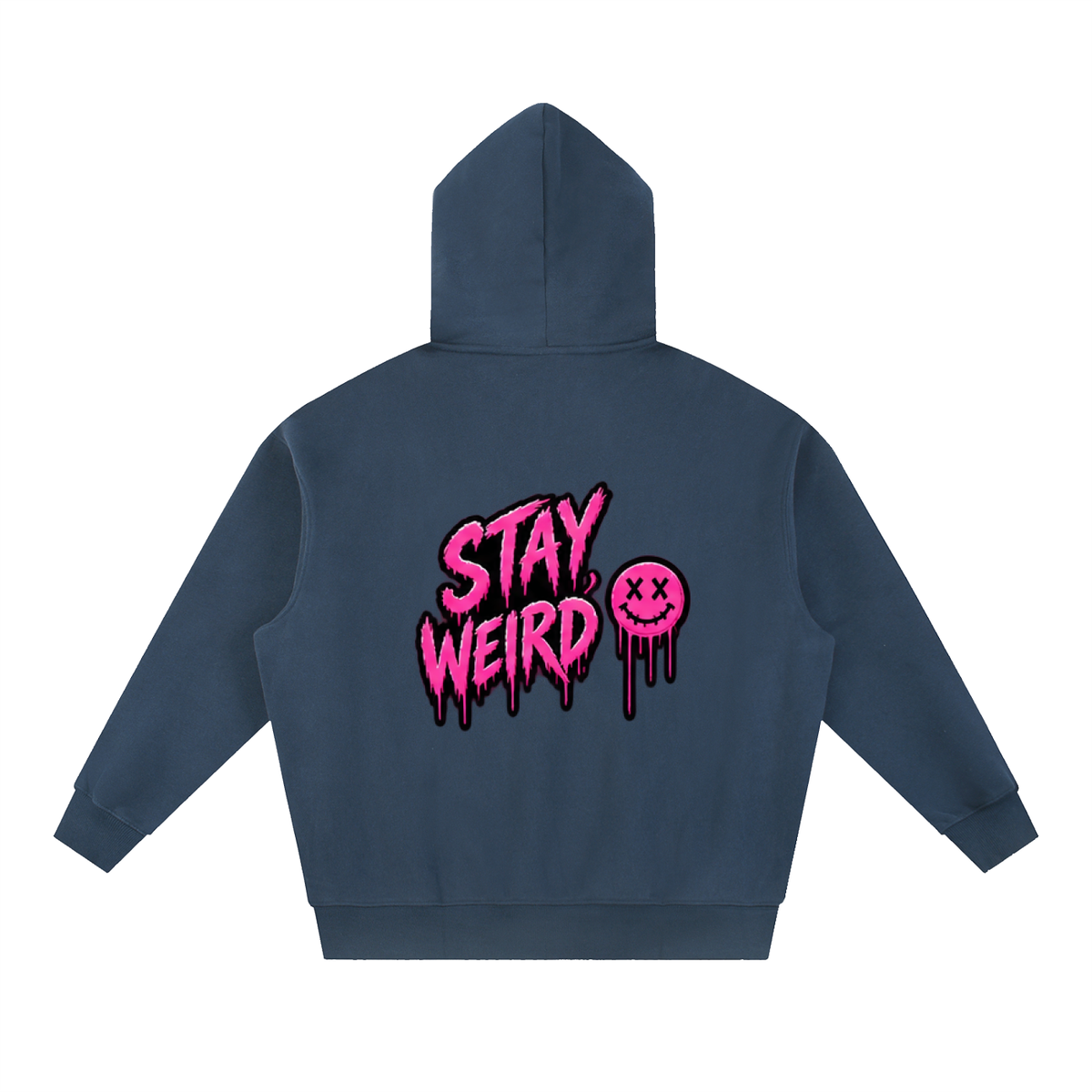 Stay Weird Boxy Oversized Hoodie | Haven Unfiltered Collection