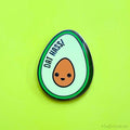 Funny Avocado Hard Enamel Pin "Dat Hass!"