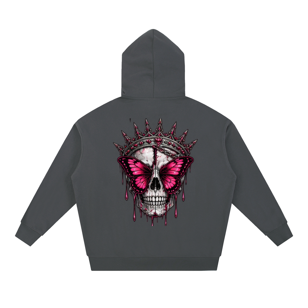 Haven X Static Hearts – Crowned in Chaos Adult Hoodie