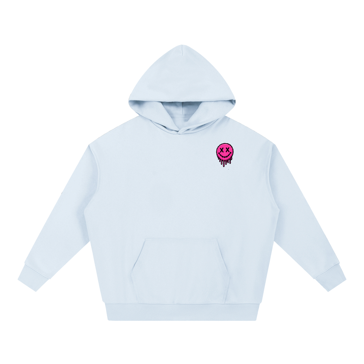 Happier Without You Front & Back Oversized Hoodie | Haven Unfiltered