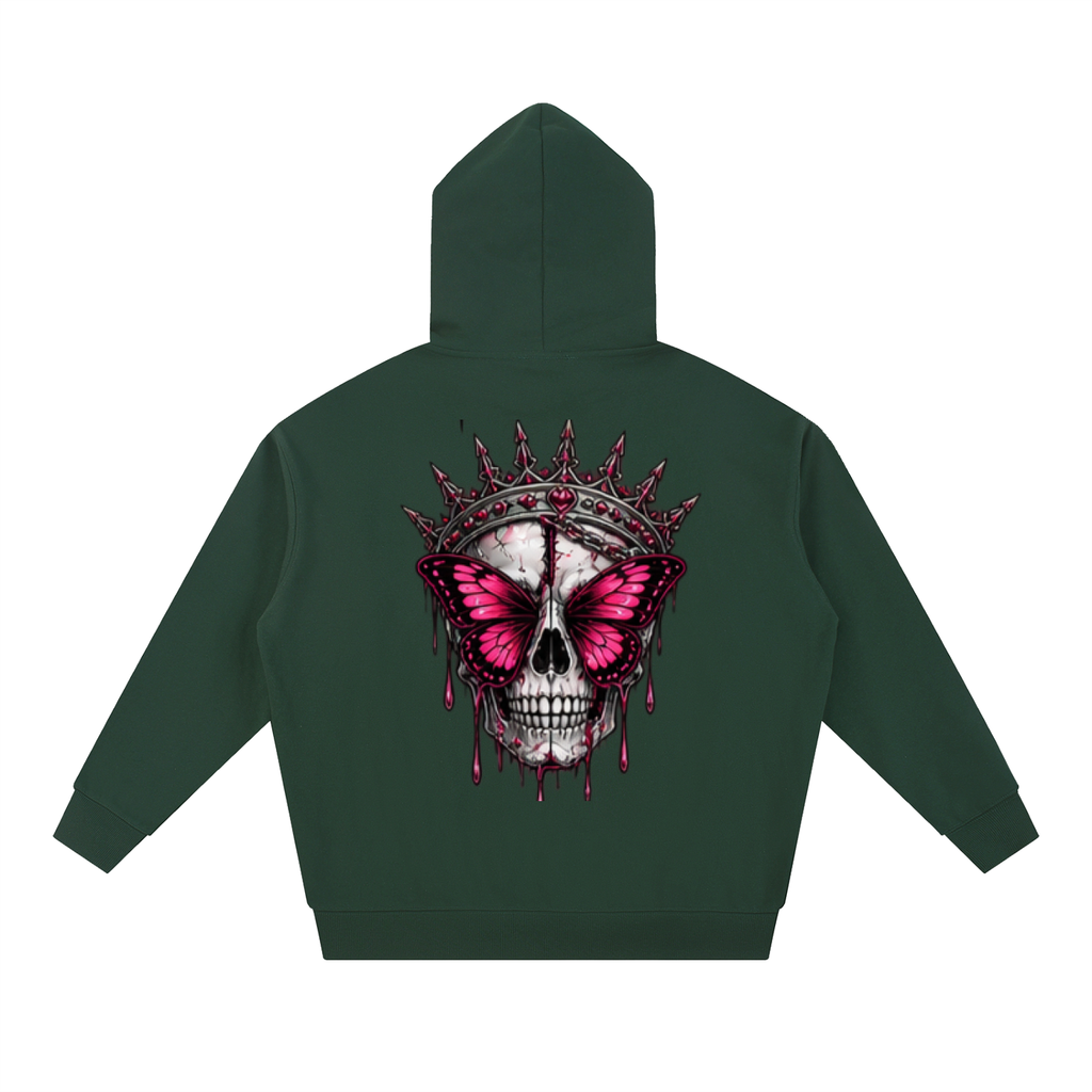 Haven X Static Hearts – Crowned in Chaos Adult Hoodie