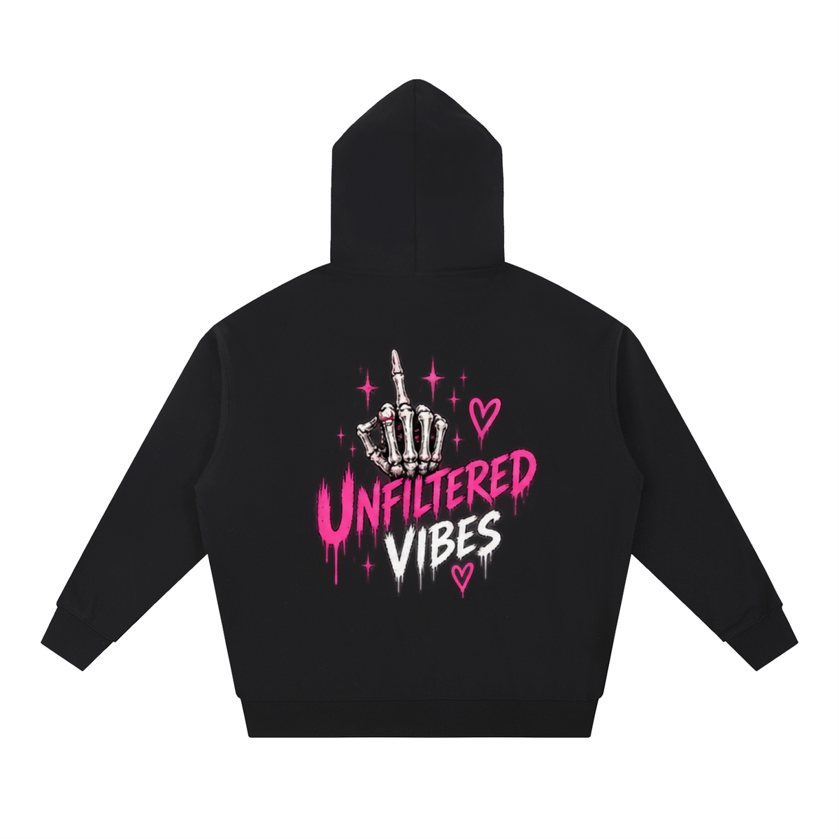 Unfiltered Vibes Oversized Hoodie | Haven Unfiltered Collection