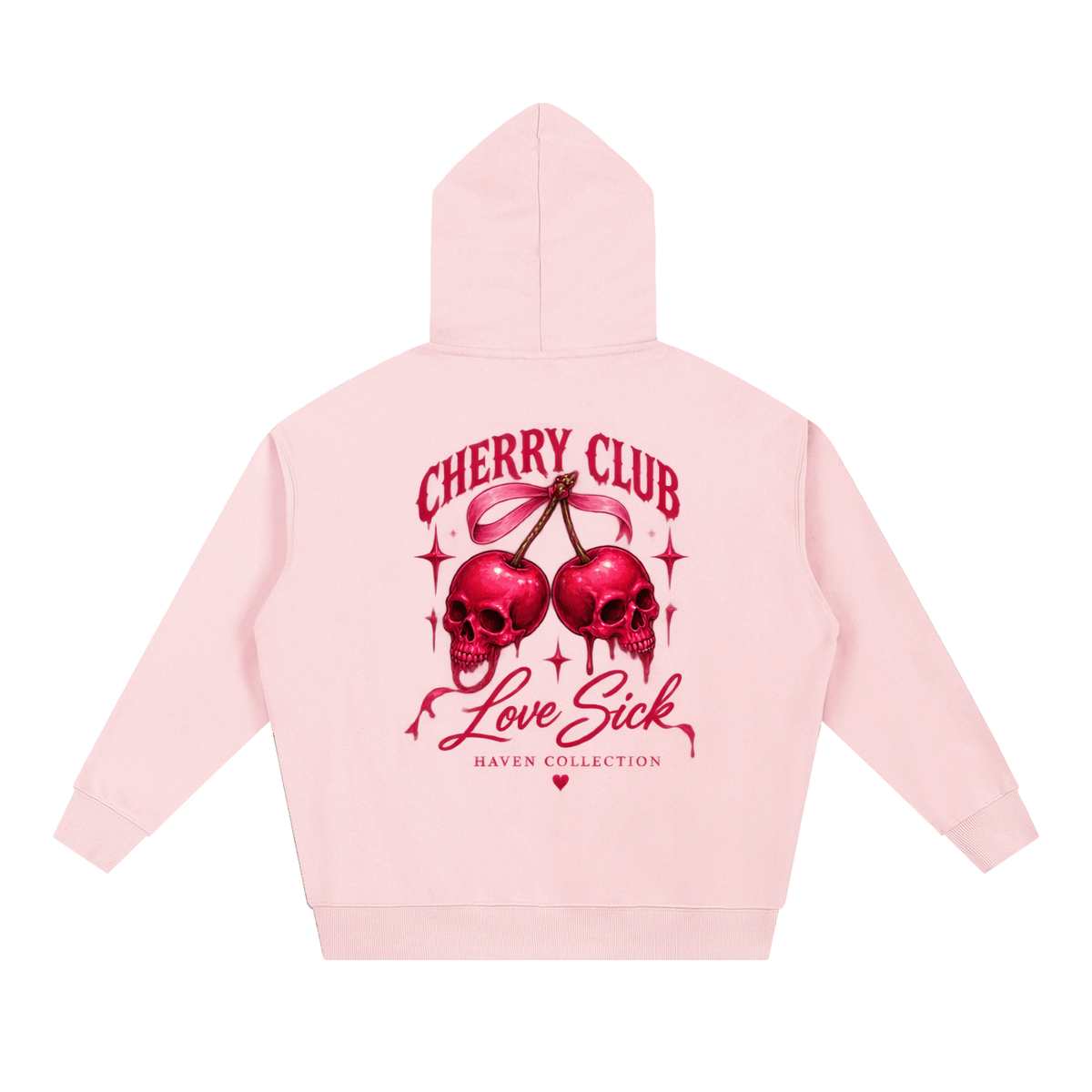 Haven x Cherry Club – Love Sick Oversized Hoodie