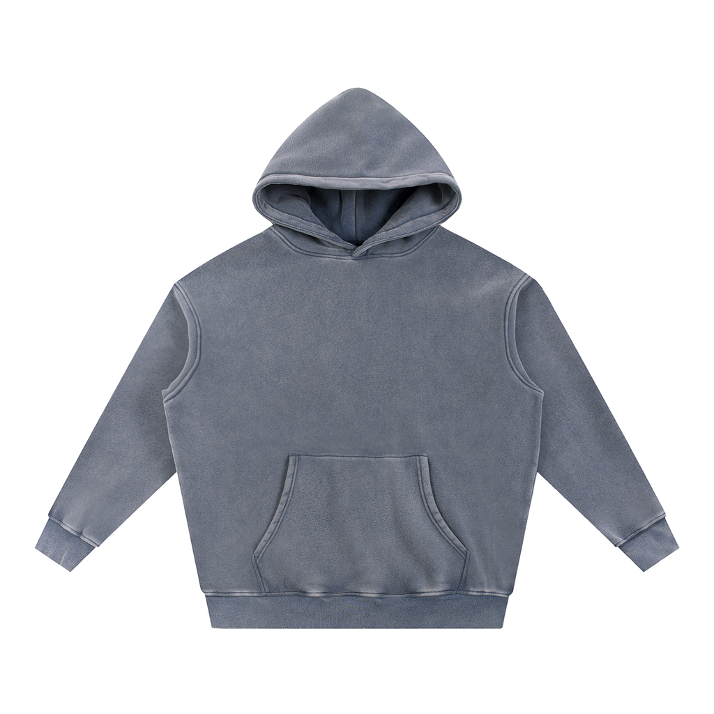Fueled by Caffeine & Good Things Snow Wash Oversized Hoodie | Haven After Autumn Collection