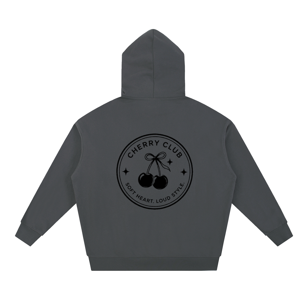 Cherry Club Soft Heart Heavyweight Oversized Hoodie | Haven x Cherry Club Collab