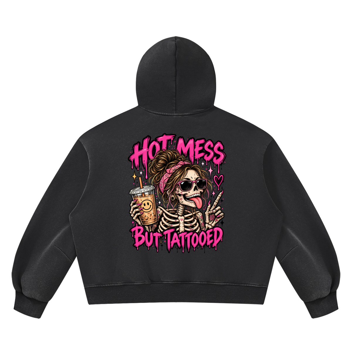 Hot Mess But Tattooed Hoodie