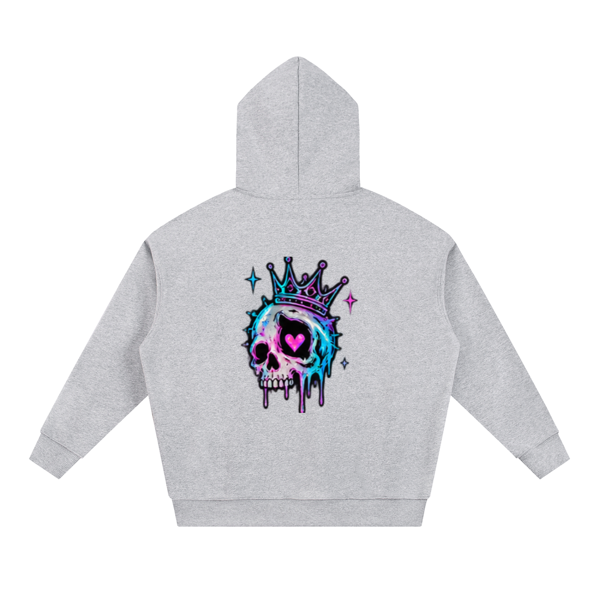 Haven X Pixel Riot – Glitch Crown Adult Gaming Hoodie