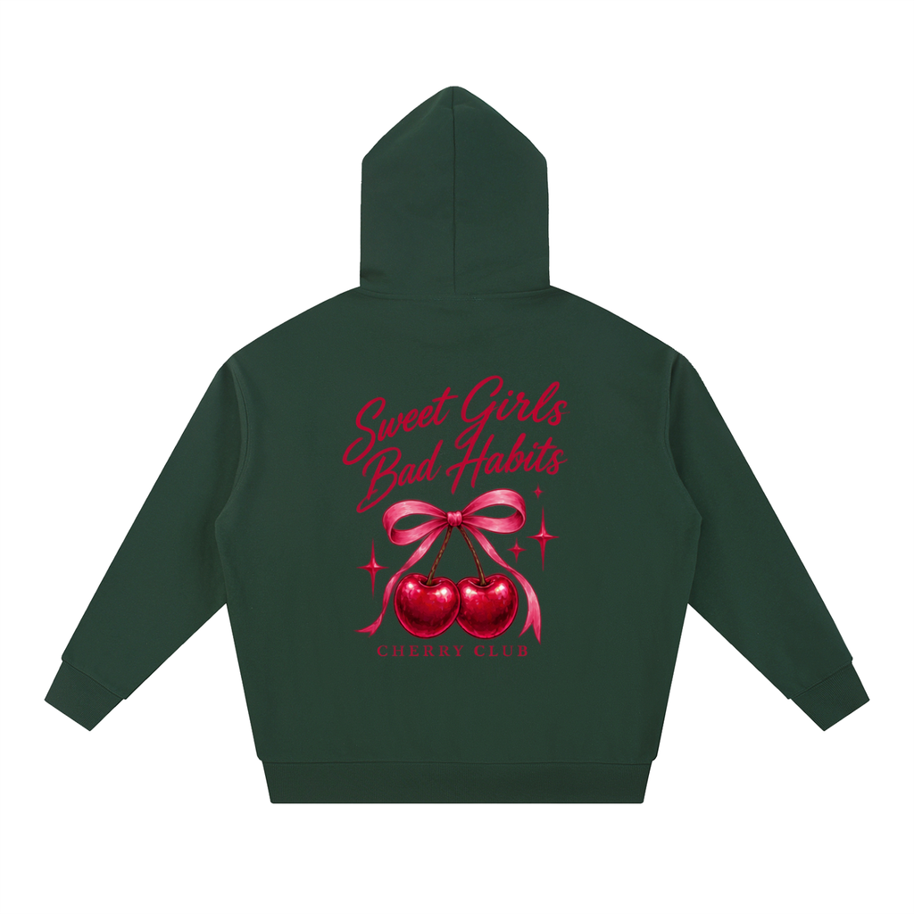 Haven x Cherry Club – Sweet Girls, Bad Habits Oversized Hoodie