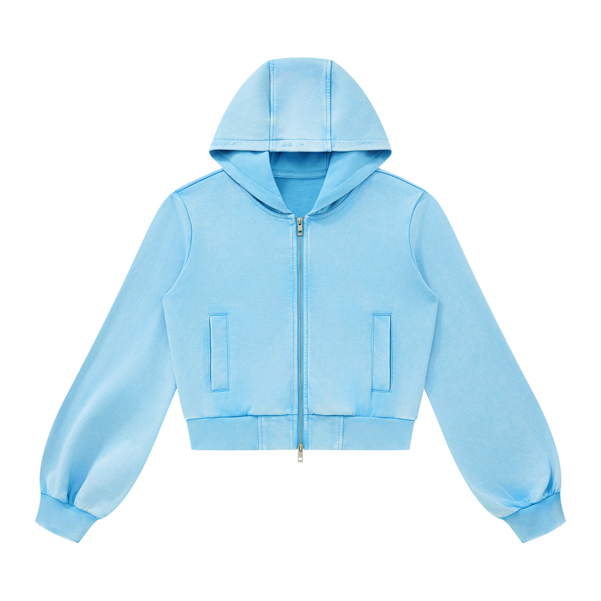 Cherry Club Signature Vintage Wash Zip-Up Hoodie | Haven x Cherry Club Collab