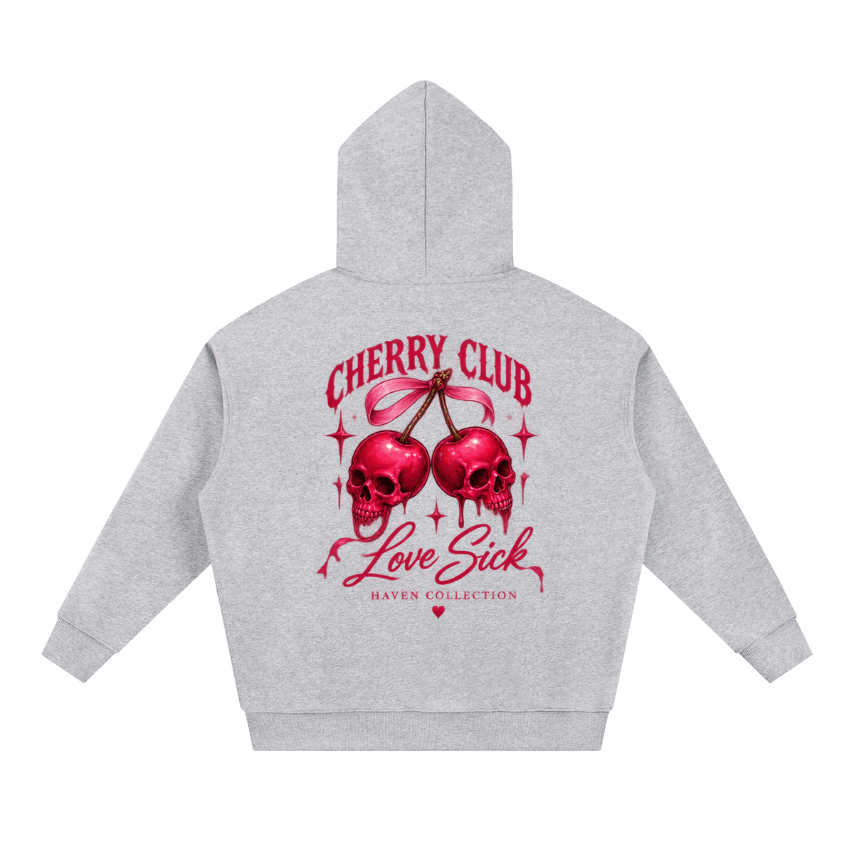 Haven x Cherry Club – Love Sick Oversized Hoodie