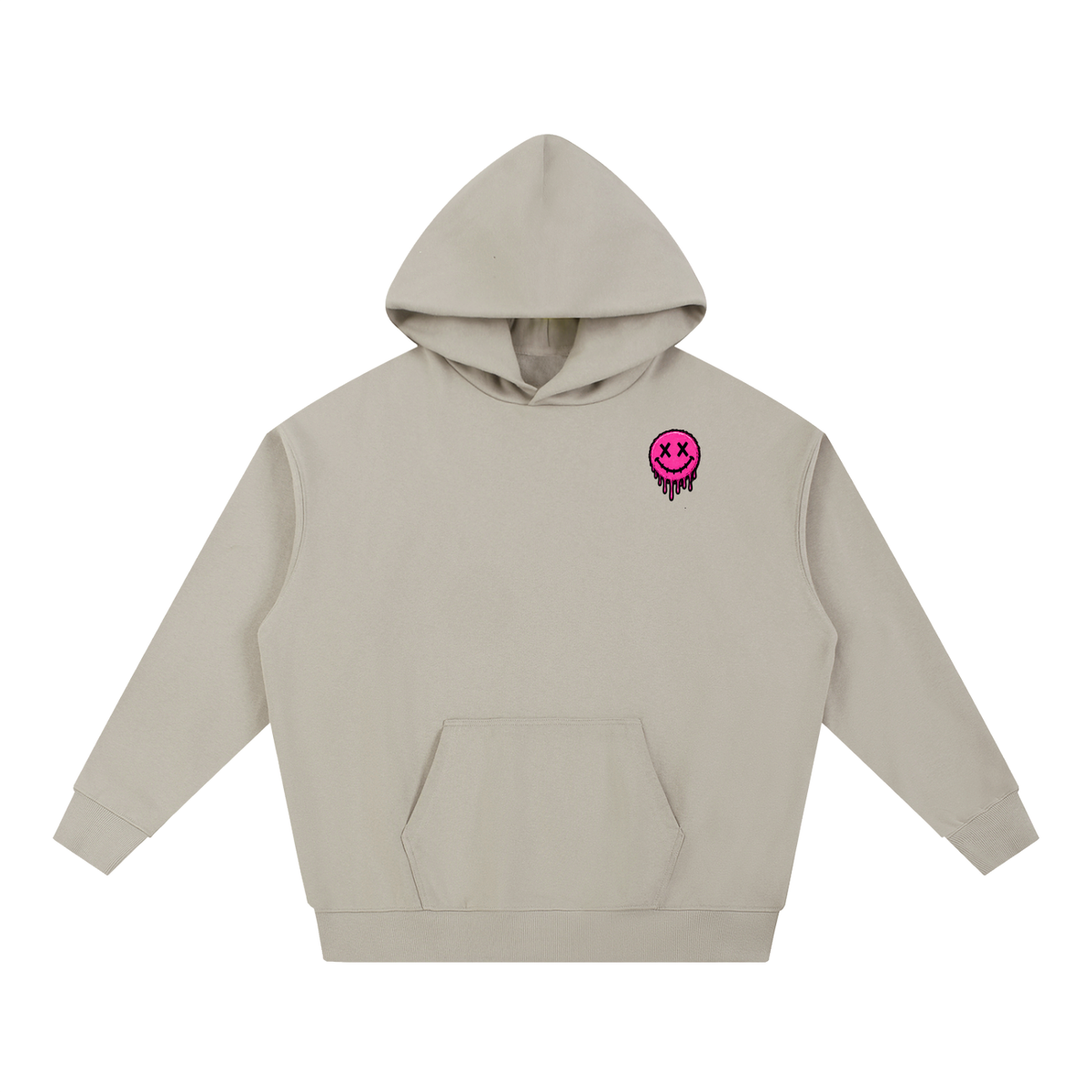 Happier Without You Front & Back Oversized Hoodie | Haven Unfiltered