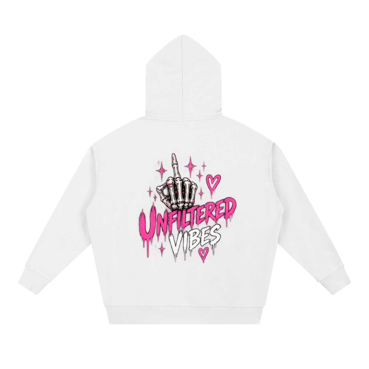 Unfiltered Vibes Oversized Hoodie | Haven Unfiltered Collection