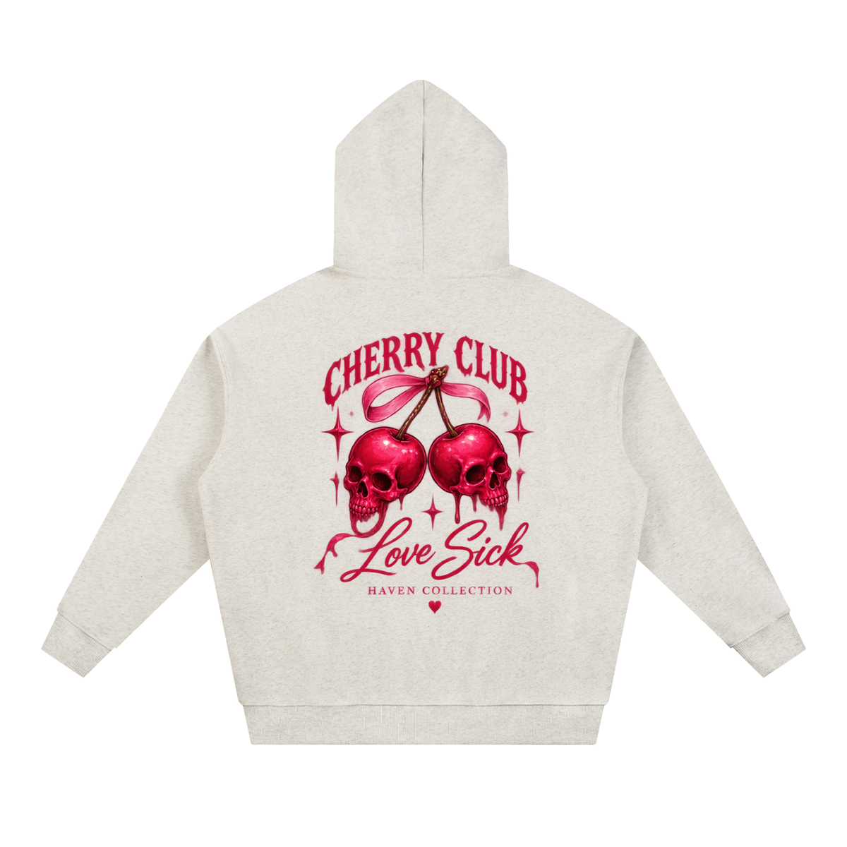 Haven x Cherry Club – Love Sick Oversized Hoodie