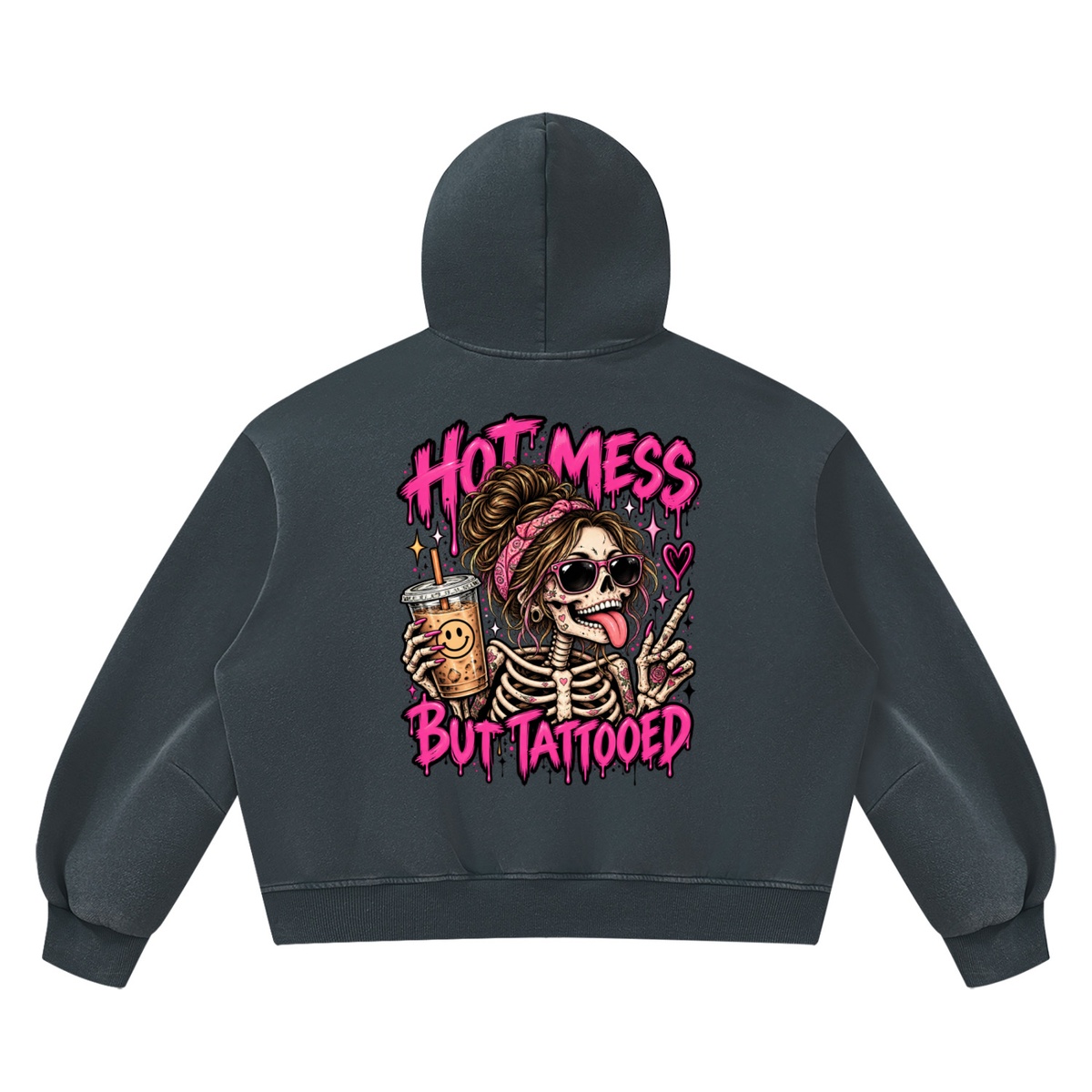 Hot Mess But Tattooed Hoodie