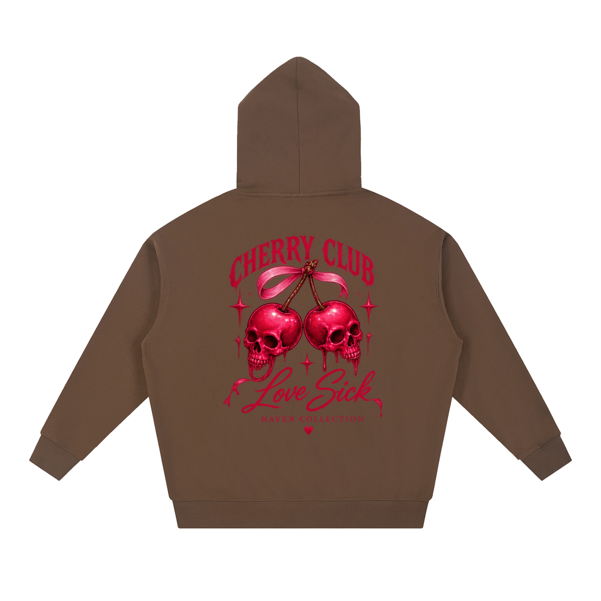 Haven x Cherry Club – Love Sick Oversized Hoodie