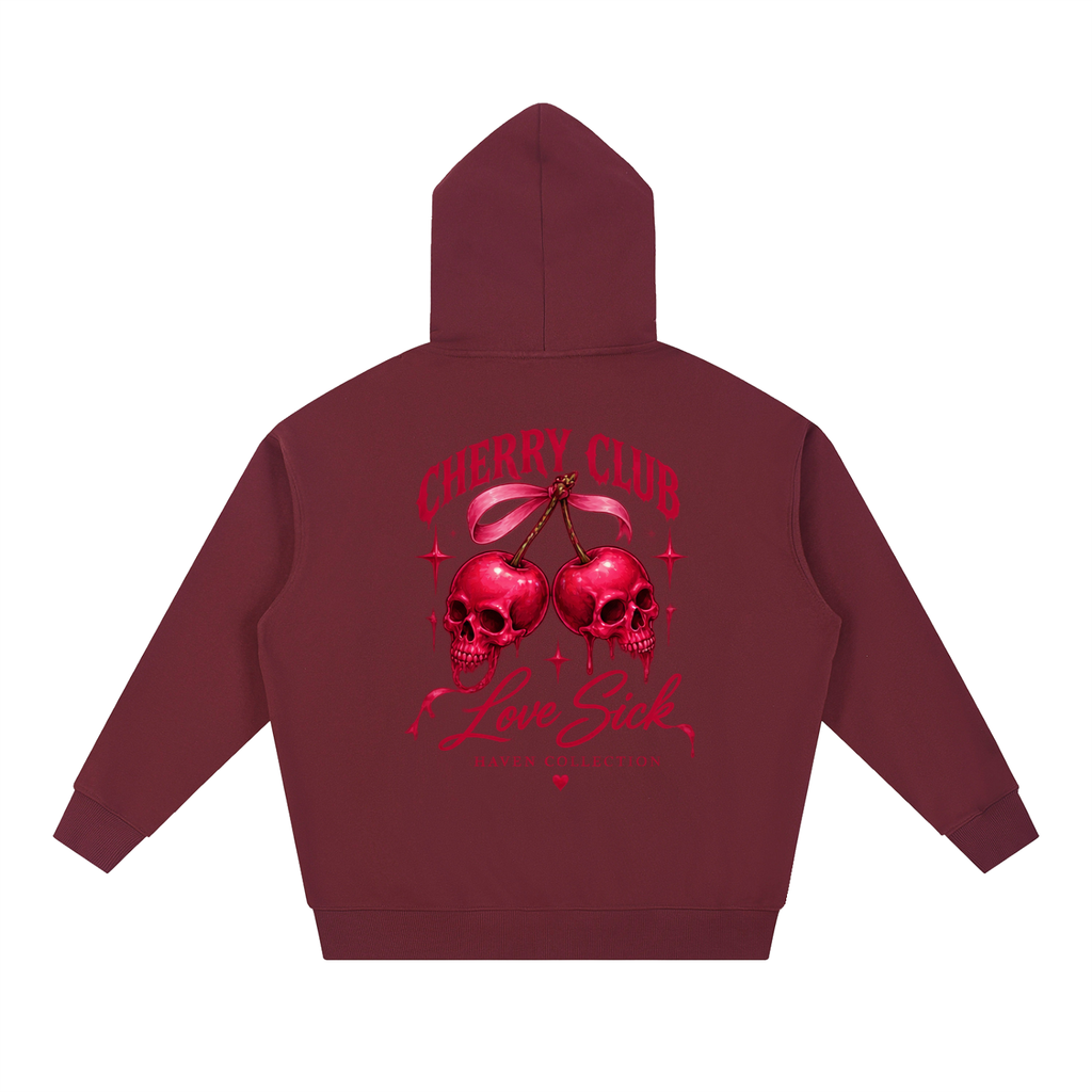 Haven x Cherry Club – Love Sick Oversized Hoodie