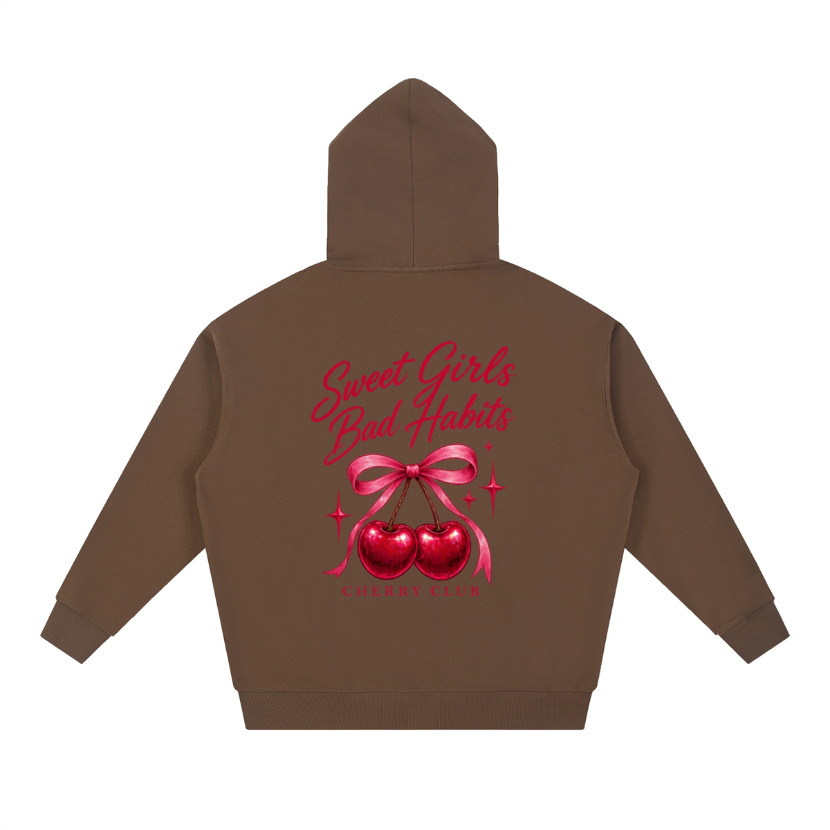 Haven x Cherry Club – Sweet Girls, Bad Habits Oversized Hoodie