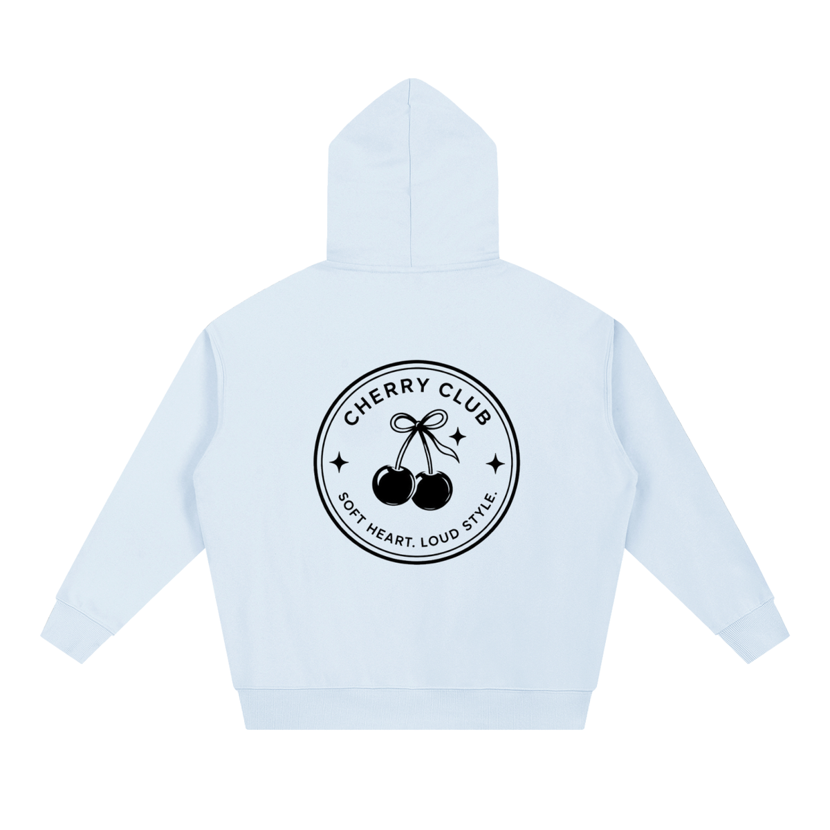 Cherry Club Soft Heart Heavyweight Oversized Hoodie | Haven x Cherry Club Collab