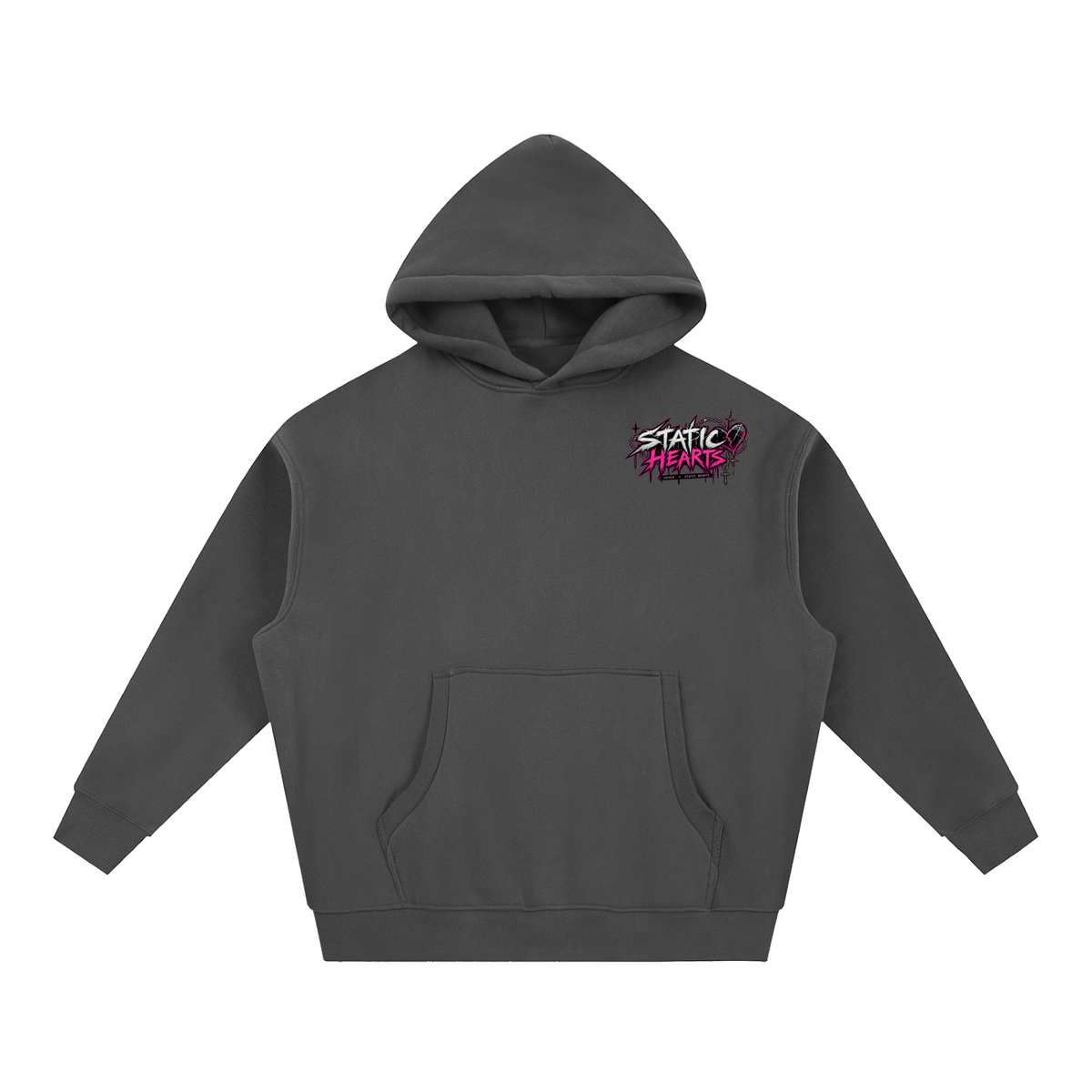Cute But Complicated Anime Oversized Hoodie | Haven x Static Hearts Collab