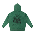 Fueled by Caffeine & Good Things Snow Wash Oversized Hoodie | Haven After Autumn Collection