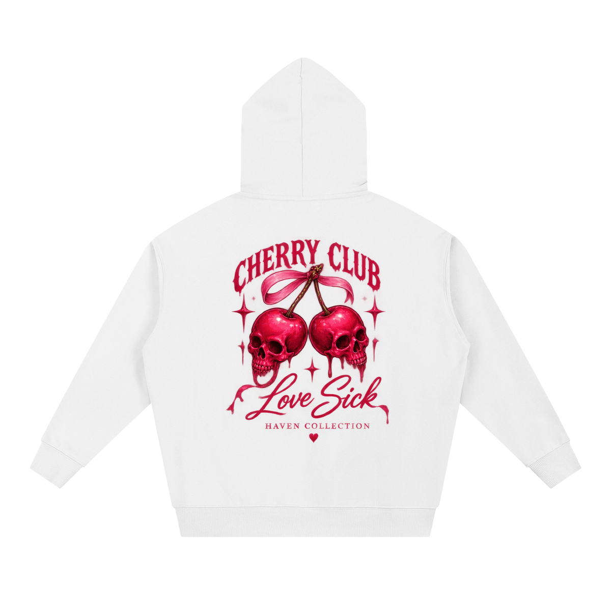 Haven x Cherry Club – Love Sick Oversized Hoodie