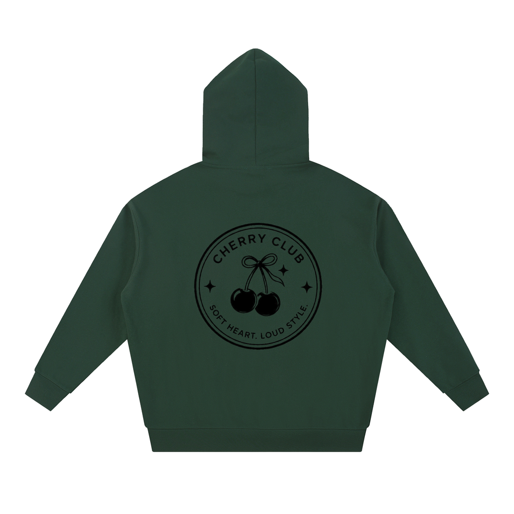 Cherry Club Soft Heart Heavyweight Oversized Hoodie | Haven x Cherry Club Collab