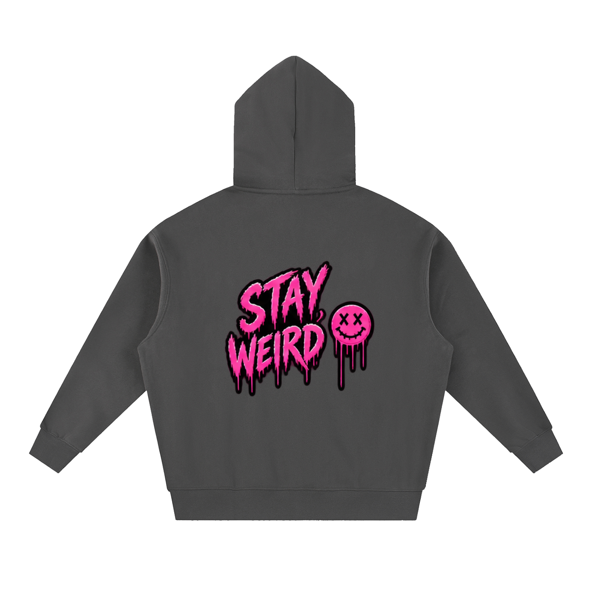 Stay Weird Boxy Oversized Hoodie | Haven Unfiltered Collection