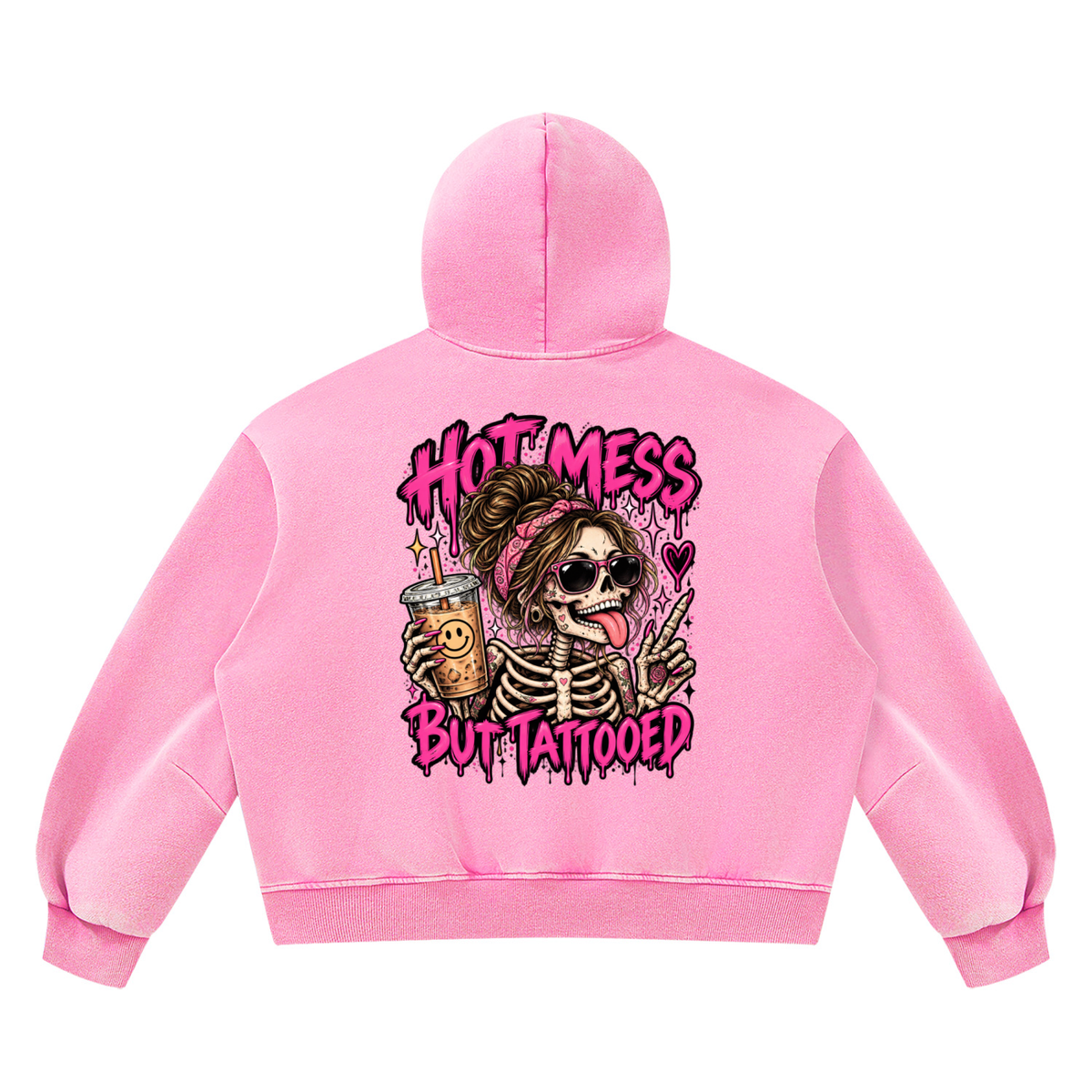 Hot Mess But Tattooed Hoodie