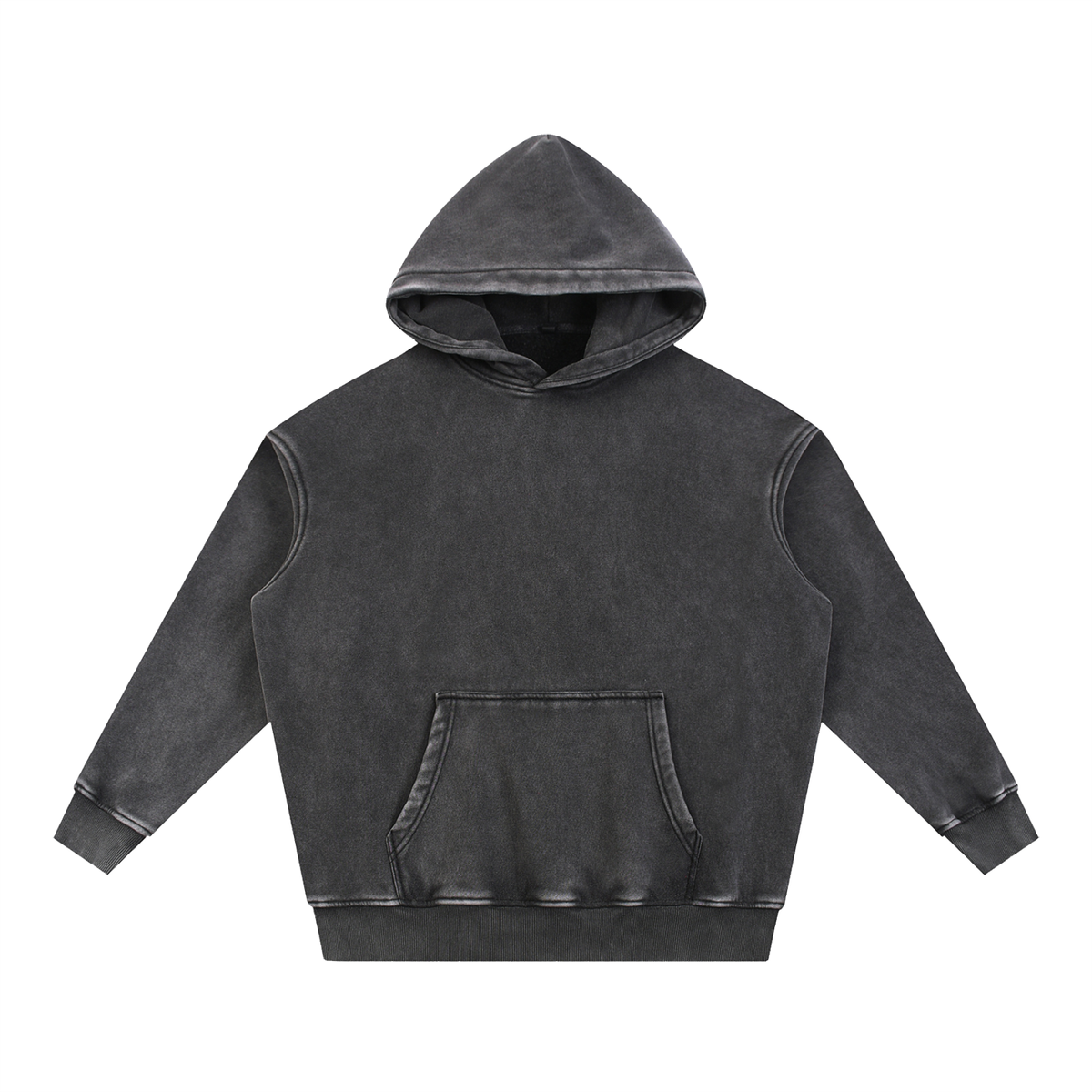Fueled by Caffeine & Good Things Snow Wash Oversized Hoodie | Haven After Autumn Collection