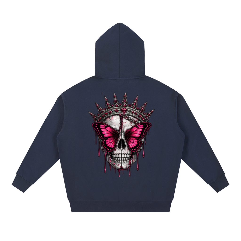 Haven X Static Hearts – Crowned in Chaos Adult Hoodie
