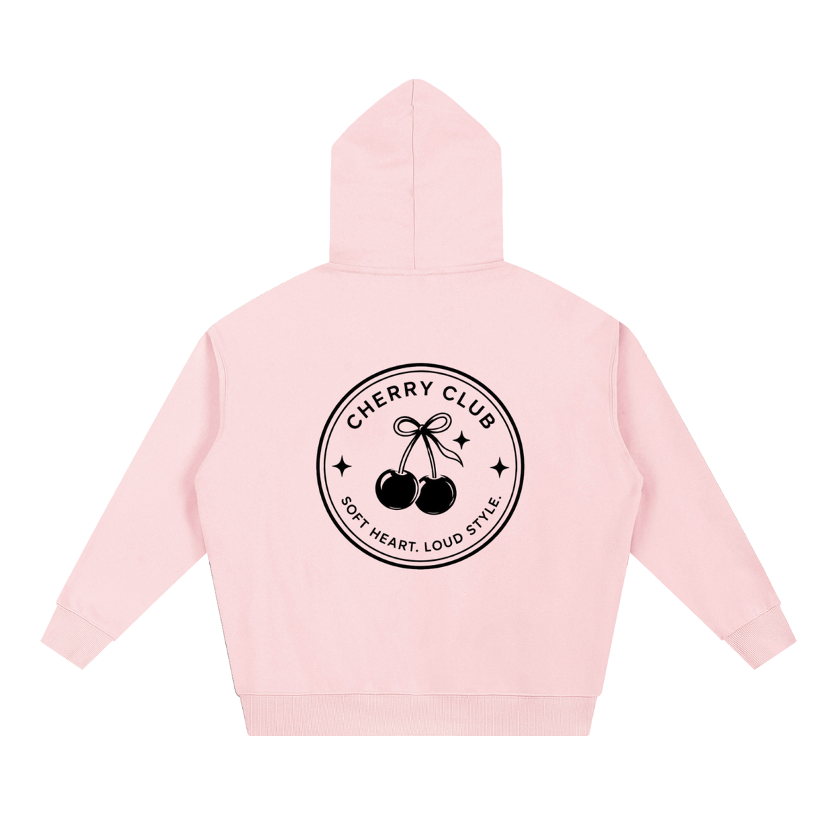Cherry Club Soft Heart Heavyweight Oversized Hoodie | Haven x Cherry Club Collab