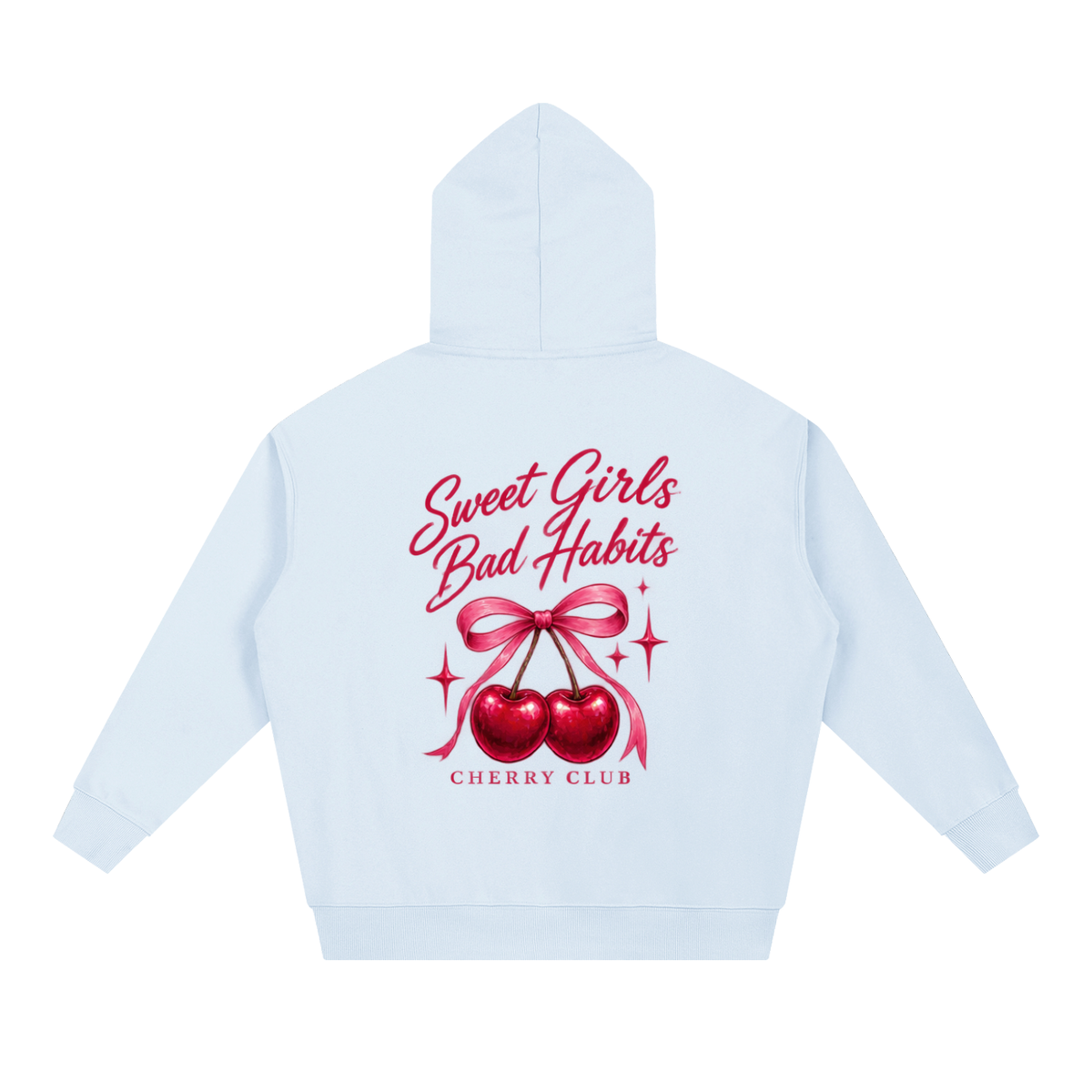 Haven x Cherry Club – Sweet Girls, Bad Habits Oversized Hoodie
