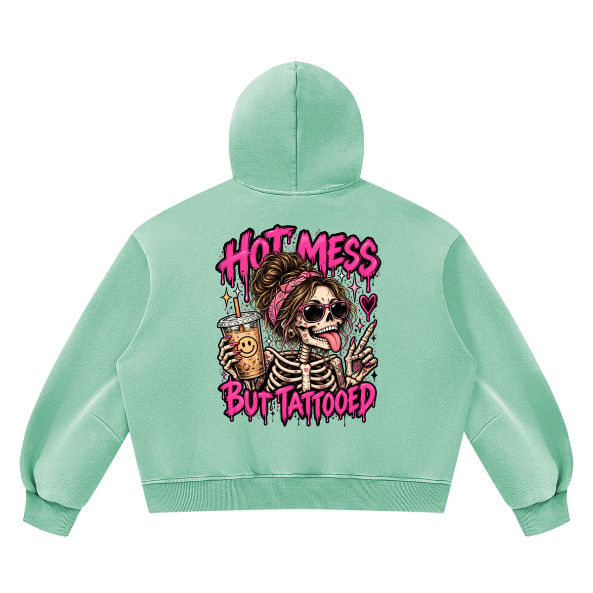 Hot Mess But Tattooed Hoodie