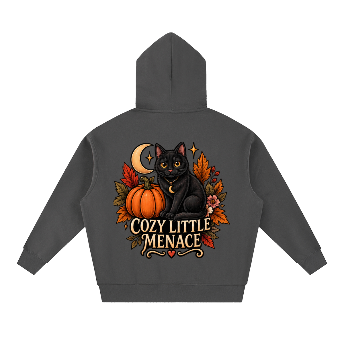 Cozy Little Menace Boxy Oversized Hoodie | Haven After Autumn Collection
