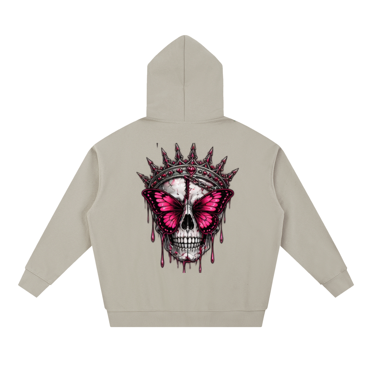 Haven X Static Hearts – Crowned in Chaos Adult Hoodie