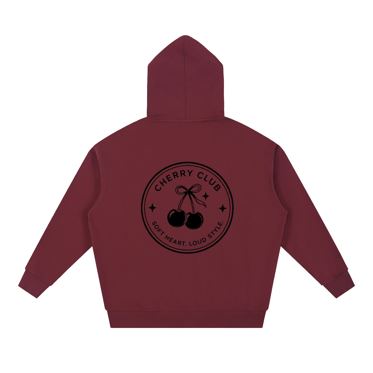 Cherry Club Soft Heart Heavyweight Oversized Hoodie | Haven x Cherry Club Collab